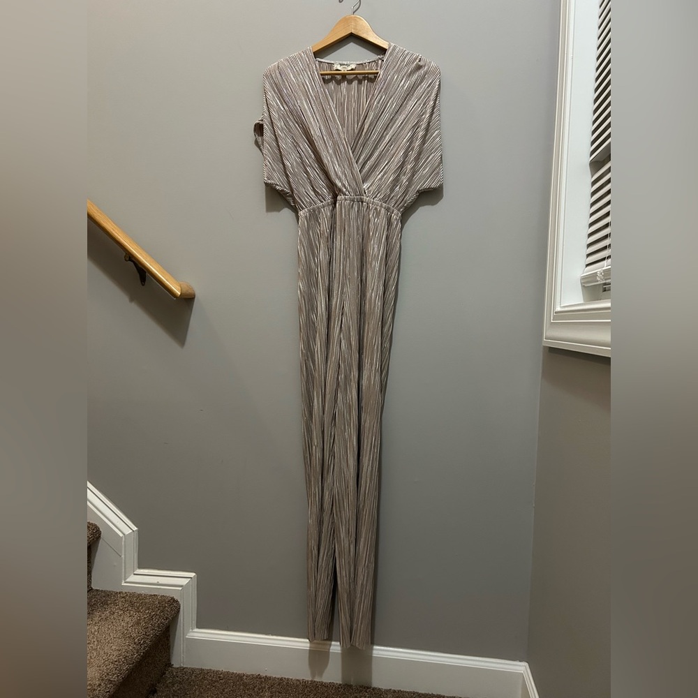 Porridge Chic Taupe Jumpsuit